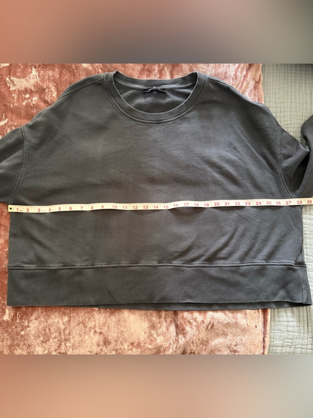 ✨AllSaints Marna Ruched Sleeve Sweatshirt✨ - Picture 9 of 11